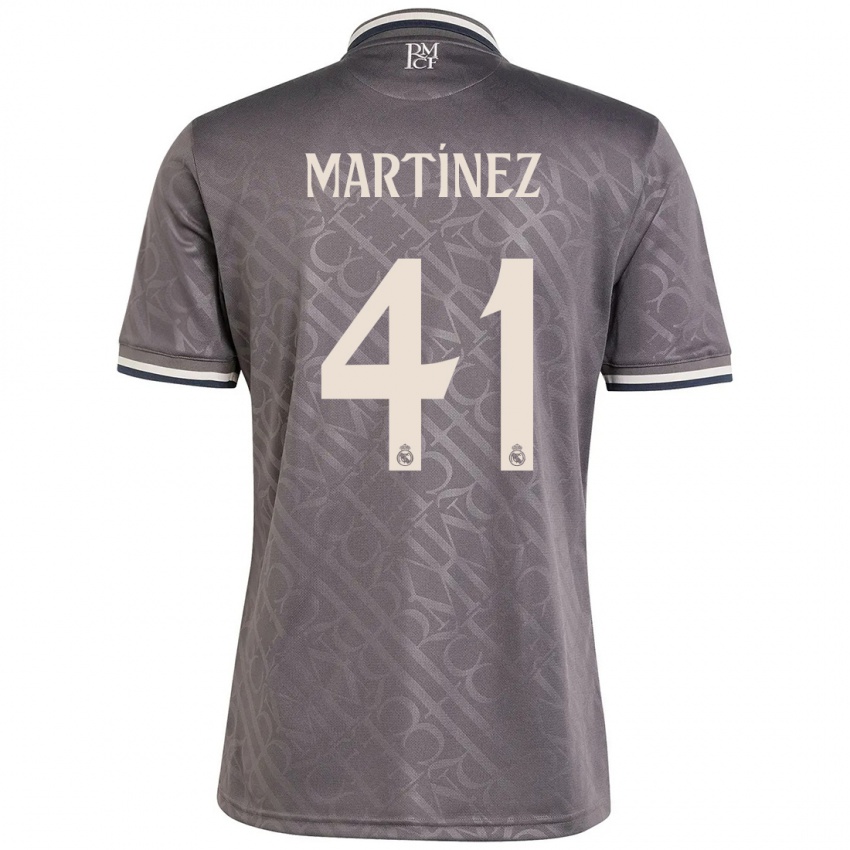 Børn Joan Martínez #41 Trækul Tredje Sæt Spillertrøjer 2024/25 Trøje T-Shirt