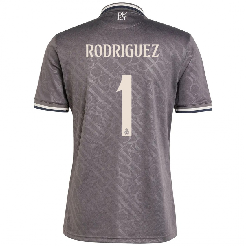 Børn Misa Rodriguez #1 Trækul Tredje Sæt Spillertrøjer 2024/25 Trøje T-Shirt