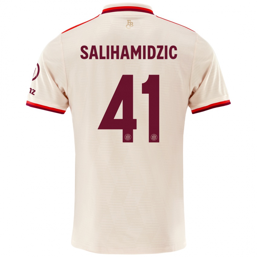 Børn Nick Salihamidzic #41 Linned Tredje Sæt Spillertrøjer 2024/25 Trøje T-Shirt