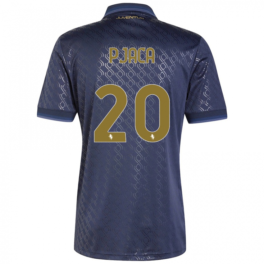 Børn Marko Pjaca #20 Marineblå Tredje Sæt Spillertrøjer 2024/25 Trøje T-Shirt