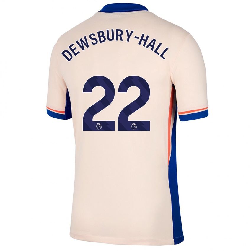 Mænd Kiernan Dewsbury-Hall #22 Lys Beige Udebane Spillertrøjer 2024/25 Trøje T-Shirt