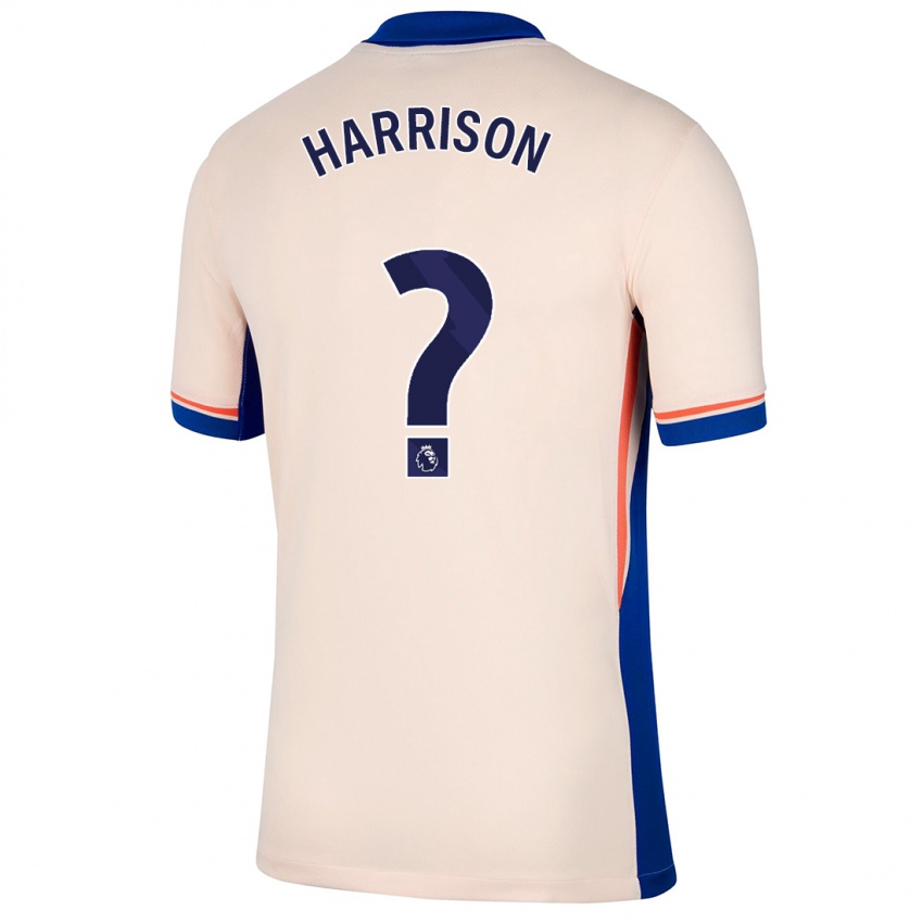 Mænd Ollie Harrison #0 Lys Beige Udebane Spillertrøjer 2024/25 Trøje T-Shirt