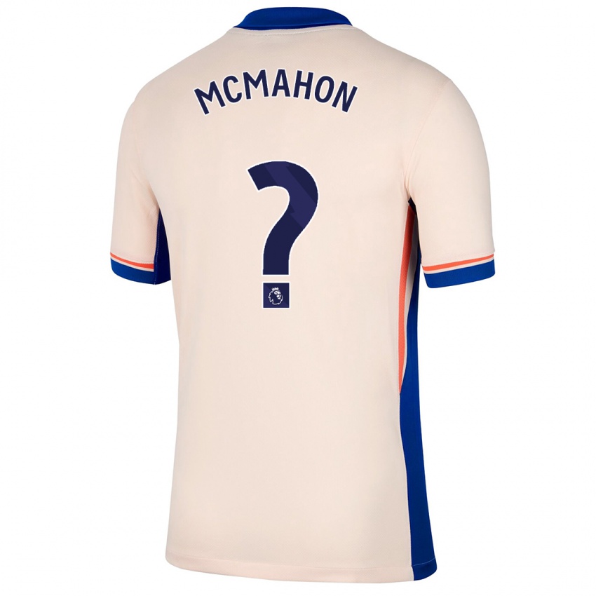 Mænd Harrison Mcmahon #0 Lys Beige Udebane Spillertrøjer 2024/25 Trøje T-Shirt