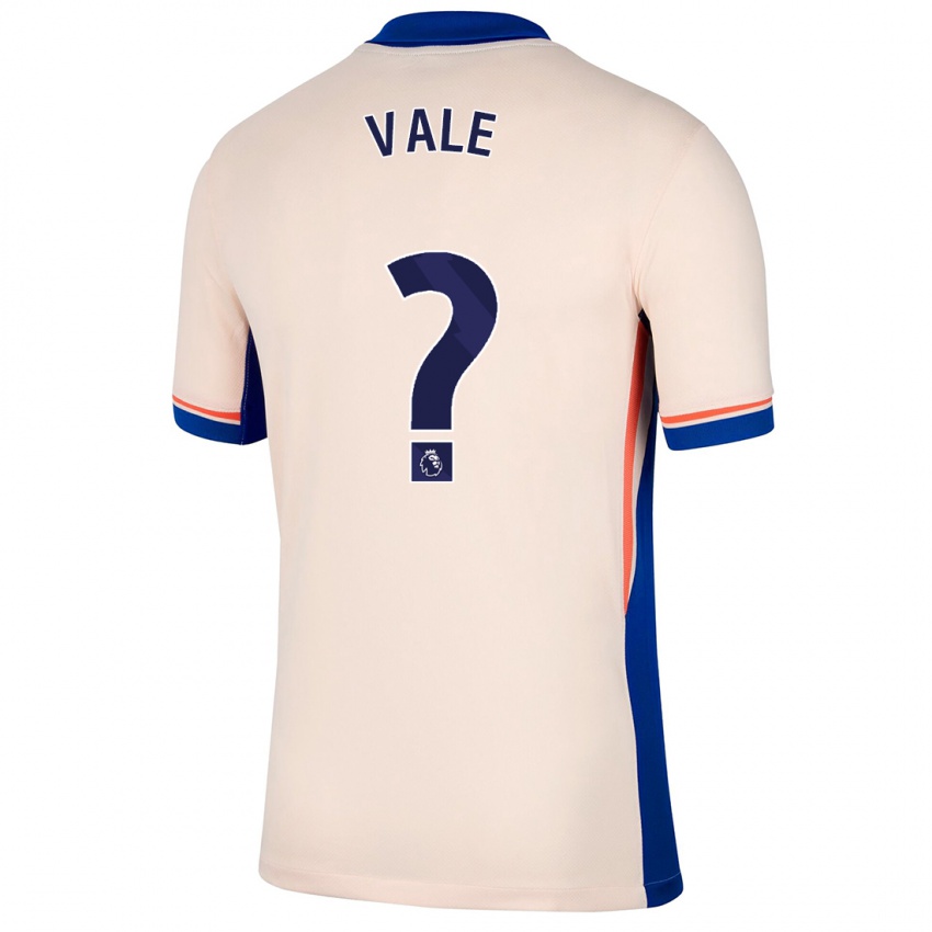 Mænd Harvey Vale #0 Lys Beige Udebane Spillertrøjer 2024/25 Trøje T-Shirt