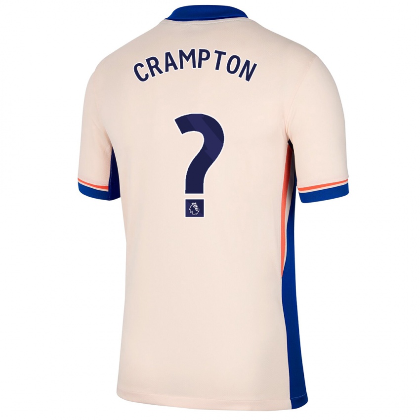 Mænd Kai Crampton #0 Lys Beige Udebane Spillertrøjer 2024/25 Trøje T-Shirt