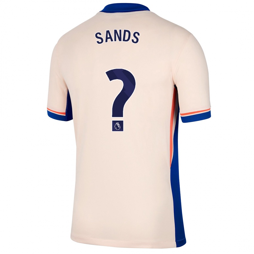 Mænd Hudson Sands #0 Lys Beige Udebane Spillertrøjer 2024/25 Trøje T-Shirt