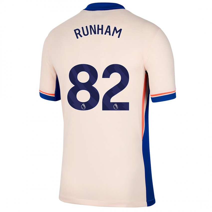 Mænd Frankie Runham #82 Lys Beige Udebane Spillertrøjer 2024/25 Trøje T-Shirt