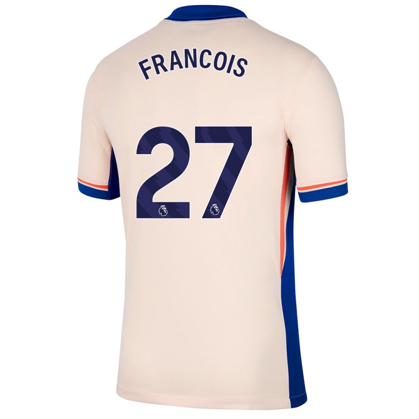 Mænd Oriane Jean-François #27 Lys Beige Udebane Spillertrøjer 2024/25 Trøje T-Shirt