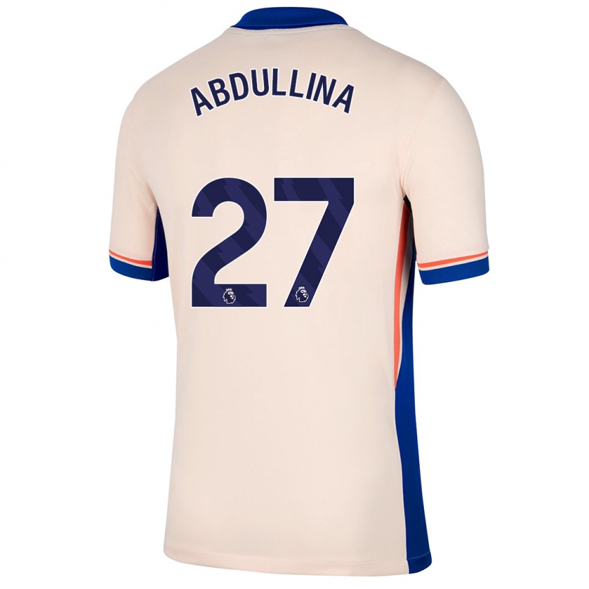 Mænd Alsu Abdullina #27 Lys Beige Udebane Spillertrøjer 2024/25 Trøje T-Shirt