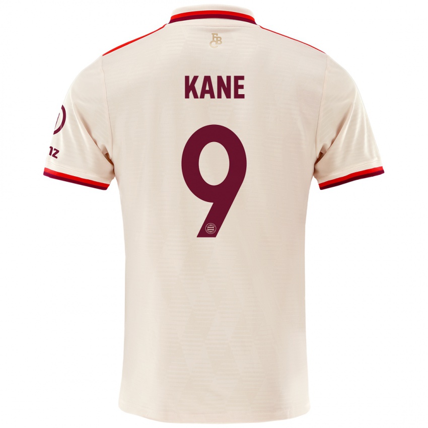 Mænd Harry Kane #9 Linned Tredje Sæt Spillertrøjer 2024/25 Trøje T-Shirt