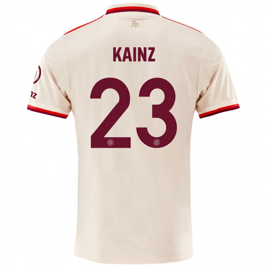 Mænd Manuel Kainz #23 Linned Tredje Sæt Spillertrøjer 2024/25 Trøje T-Shirt