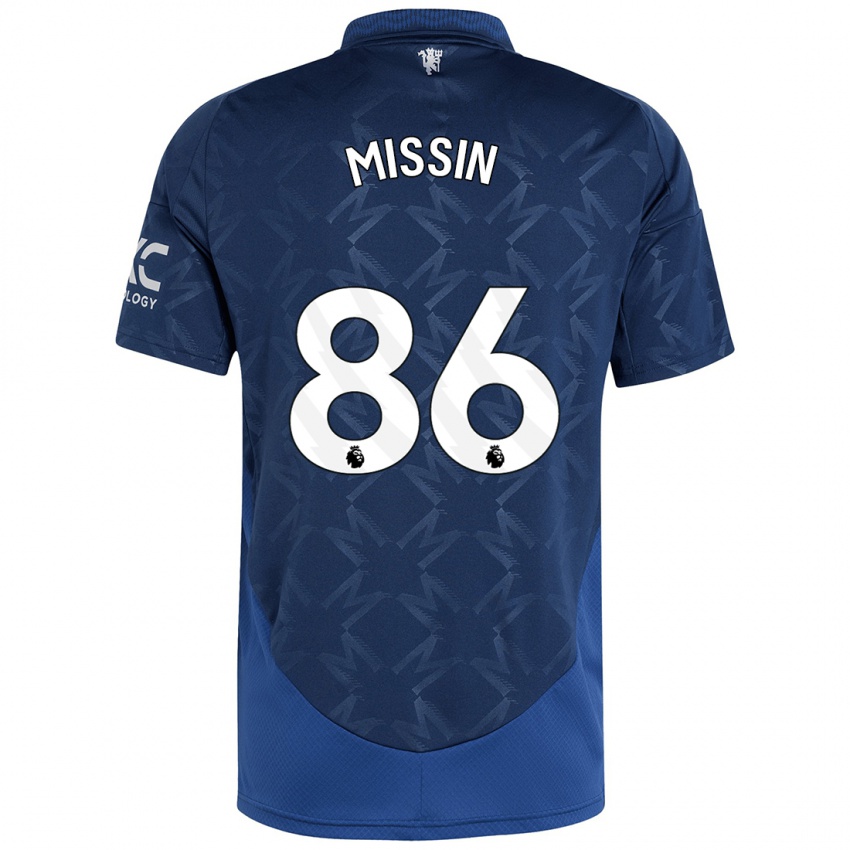 Kvinder Ashton Missin #86 Indigo Udebane Spillertrøjer 2024/25 Trøje T-Shirt