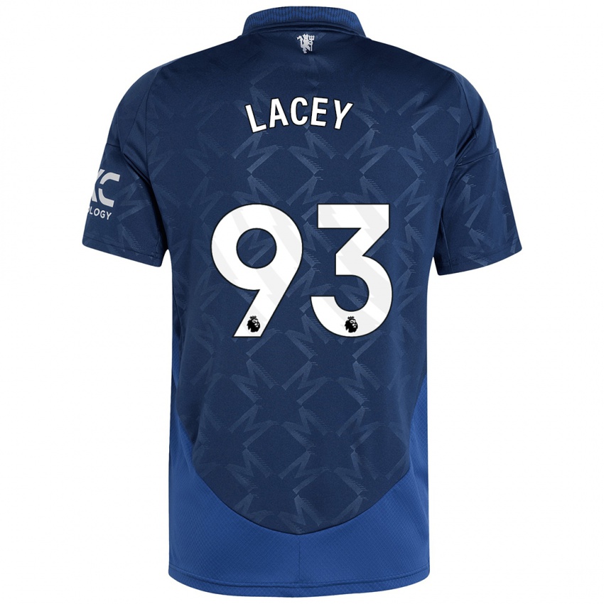 Kvinder Shea Lacey #93 Indigo Udebane Spillertrøjer 2024/25 Trøje T-Shirt