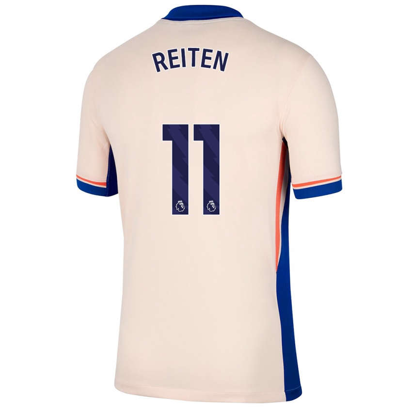 Kvinder Guro Reiten #11 Lys Beige Udebane Spillertrøjer 2024/25 Trøje T-Shirt