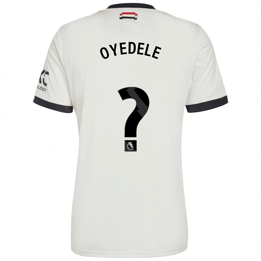 Kvinder Maxi Oyedele #0 Råhvid Tredje Sæt Spillertrøjer 2024/25 Trøje T-Shirt