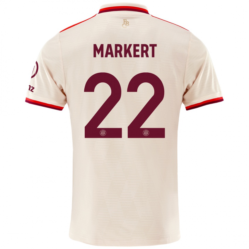 Kvinder Leon Markert #22 Linned Tredje Sæt Spillertrøjer 2024/25 Trøje T-Shirt