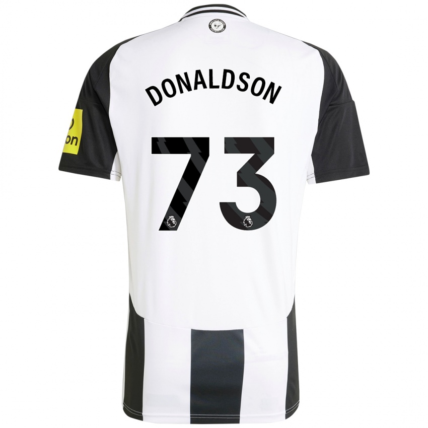 Børn Josh Donaldson #73 Hvid Sort Hjemmebane Spillertrøjer 2024/25 Trøje T-Shirt