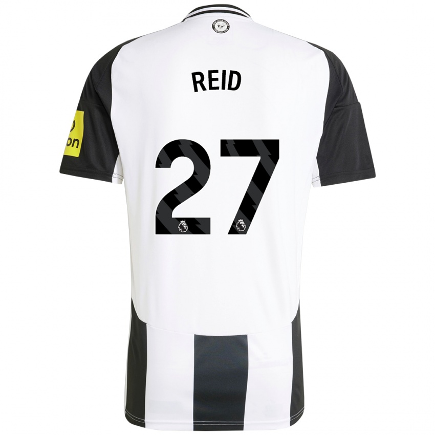 Børn Hannah Reid #27 Hvid Sort Hjemmebane Spillertrøjer 2024/25 Trøje T-Shirt