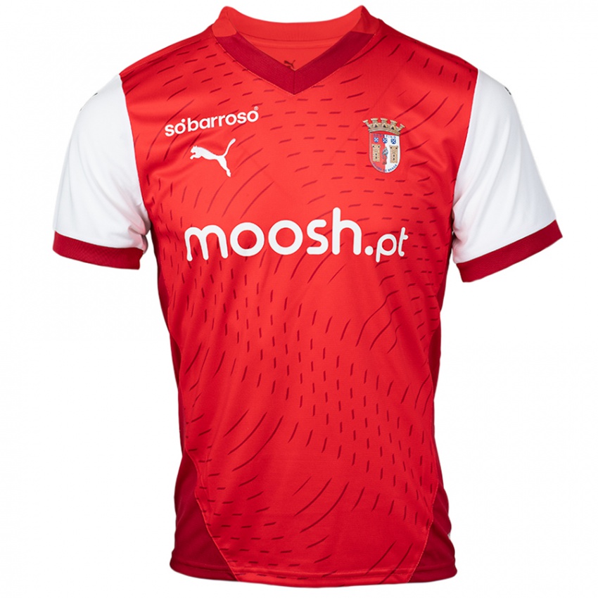 Børn Tiago Ferreira #61 Rød Hvid Hjemmebane Spillertrøjer 2024/25 Trøje T-Shirt