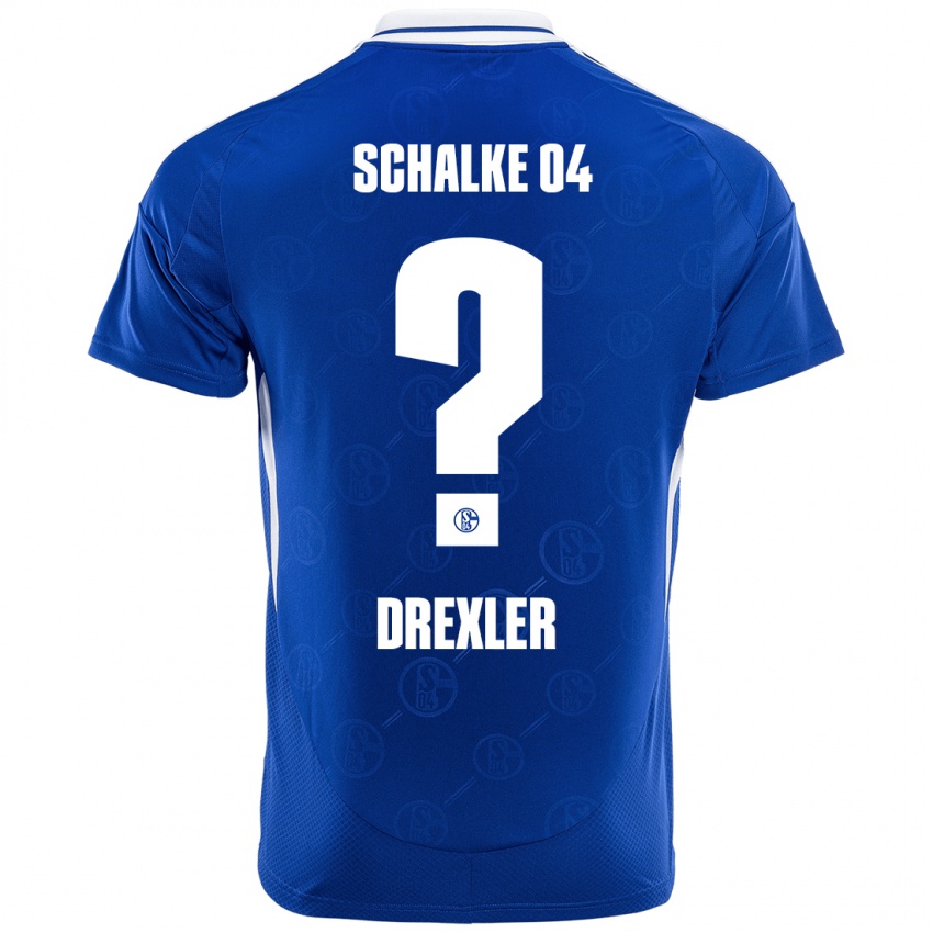 Børn Dominick Drexler #0 Kongeblå Hjemmebane Spillertrøjer 2024/25 Trøje T-Shirt