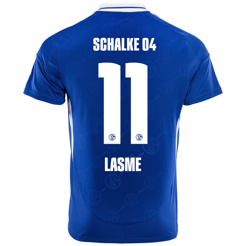 Børn Bryan Lasme #11 Kongeblå Hjemmebane Spillertrøjer 2024/25 Trøje T-Shirt