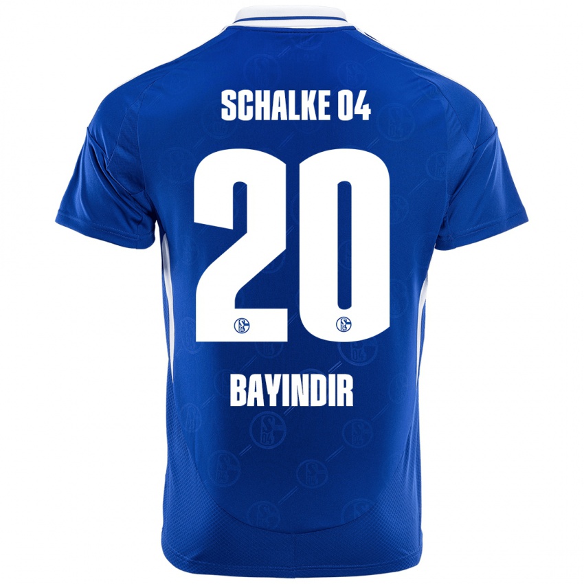 Børn Aris Bayindir #20 Kongeblå Hjemmebane Spillertrøjer 2024/25 Trøje T-Shirt