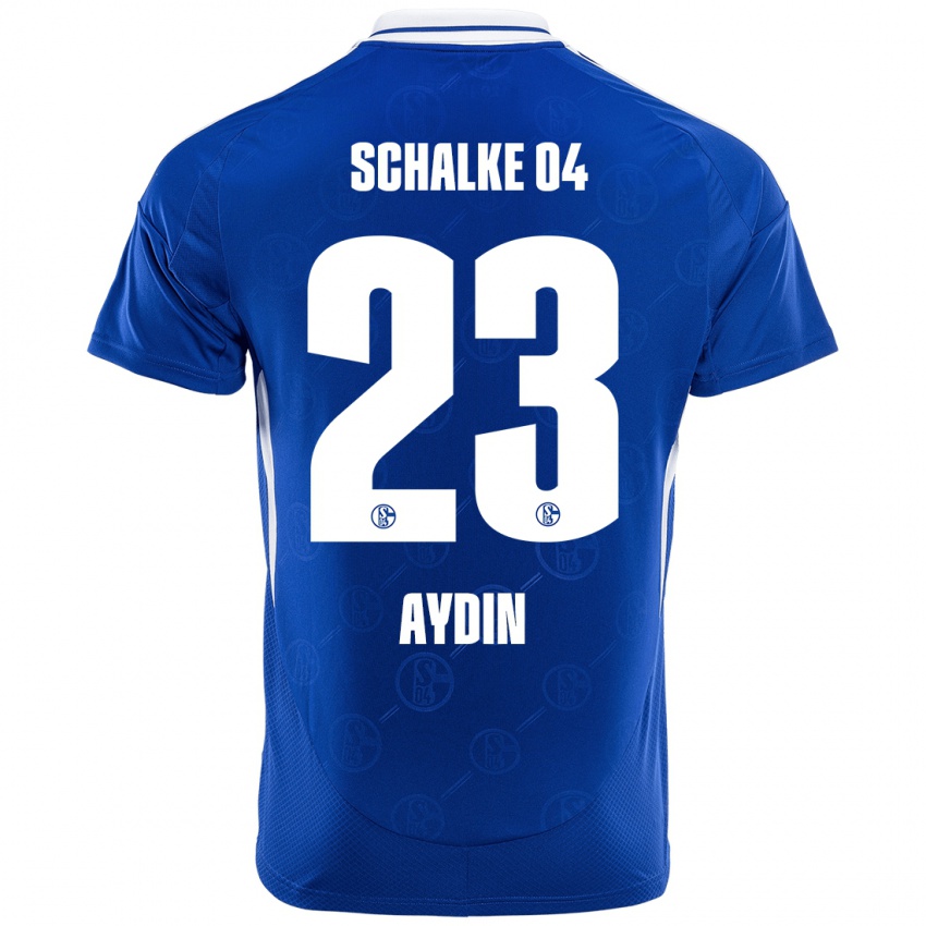 Børn Mehmet Aydın #23 Kongeblå Hjemmebane Spillertrøjer 2024/25 Trøje T-Shirt