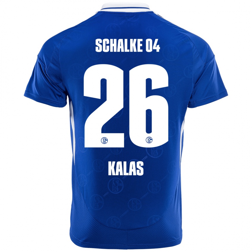 Børn Tomas Kalas #26 Kongeblå Hjemmebane Spillertrøjer 2024/25 Trøje T-Shirt