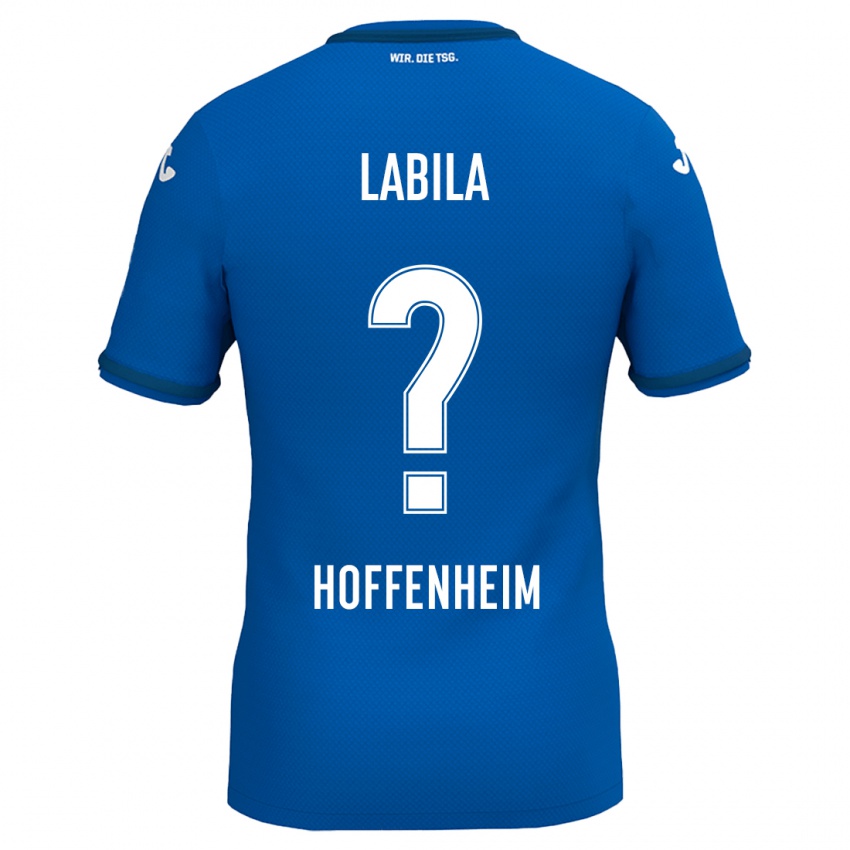 Børn Daniel Labila #0 Kongeblå Hjemmebane Spillertrøjer 2024/25 Trøje T-Shirt