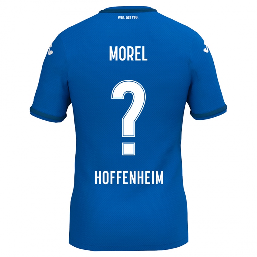 Børn Briek Morel #0 Kongeblå Hjemmebane Spillertrøjer 2024/25 Trøje T-Shirt