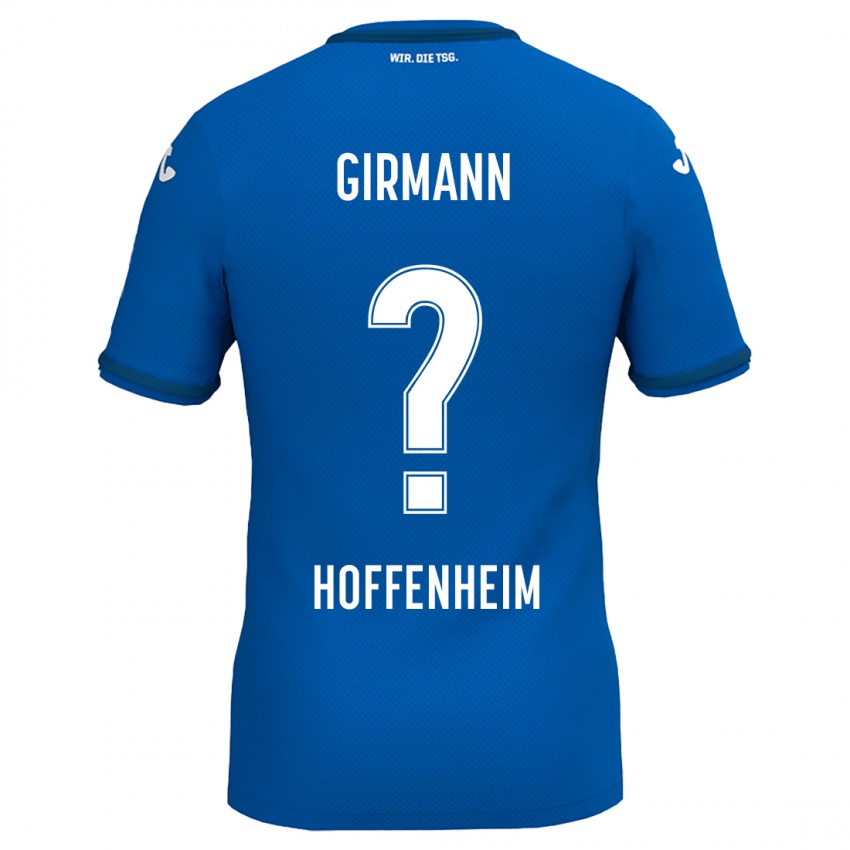 Børn David Girmann #0 Kongeblå Hjemmebane Spillertrøjer 2024/25 Trøje T-Shirt