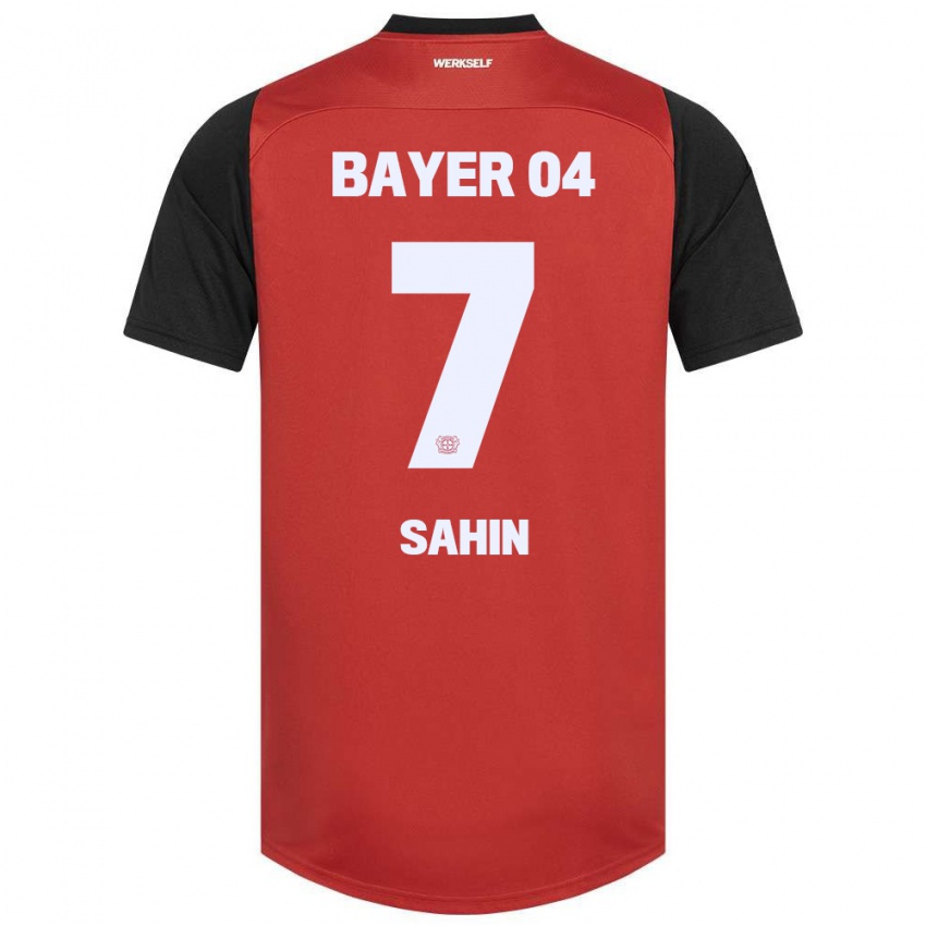 Børn Batuhan Sahin #7 Rød Sort Hjemmebane Spillertrøjer 2024/25 Trøje T-Shirt