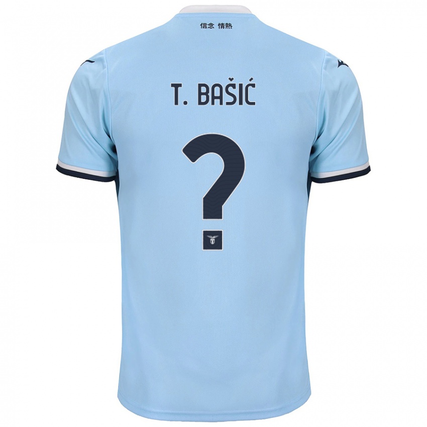 Børn Toma Basic #0 Blå Hjemmebane Spillertrøjer 2024/25 Trøje T-Shirt