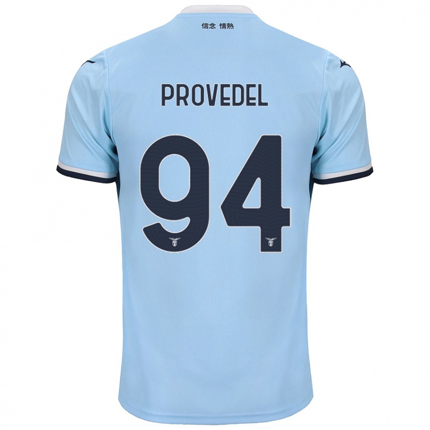 Børn Ivan Provedel #94 Blå Hjemmebane Spillertrøjer 2024/25 Trøje T-Shirt