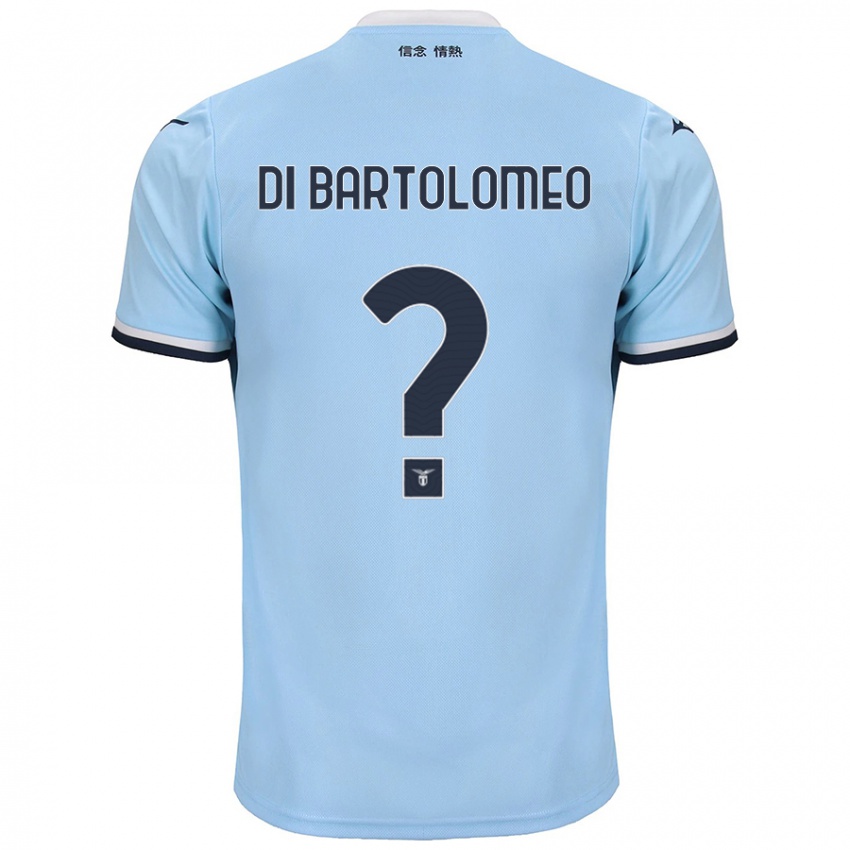 Børn Damiano Di Bartolomeo #0 Blå Hjemmebane Spillertrøjer 2024/25 Trøje T-Shirt