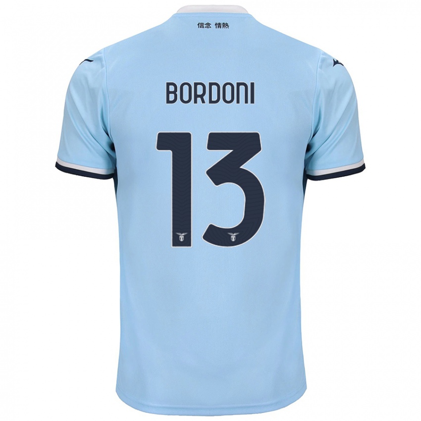 Børn Tommaso Bordoni #13 Blå Hjemmebane Spillertrøjer 2024/25 Trøje T-Shirt