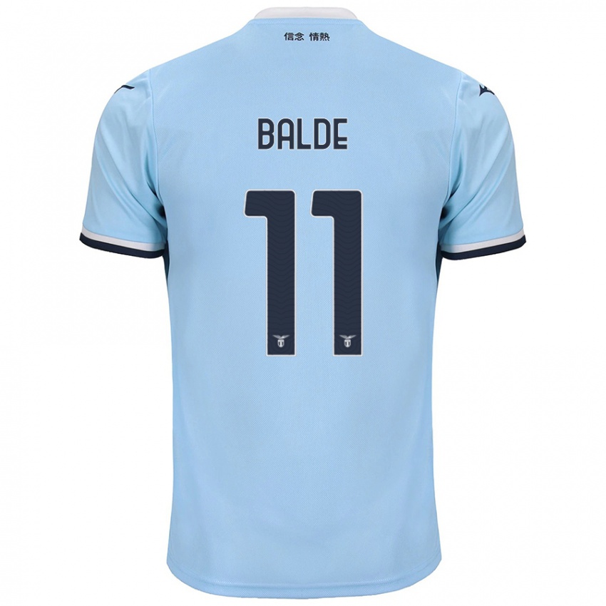 Børn Mahamadou Balde #11 Blå Hjemmebane Spillertrøjer 2024/25 Trøje T-Shirt