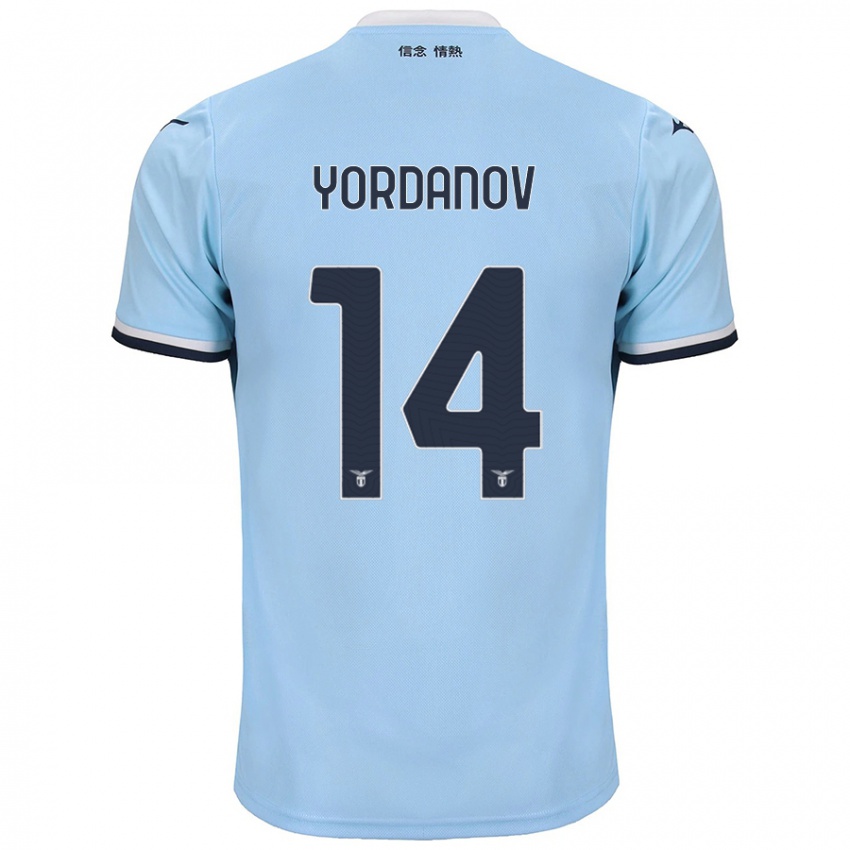 Børn Damyan Yordanov #14 Blå Hjemmebane Spillertrøjer 2024/25 Trøje T-Shirt