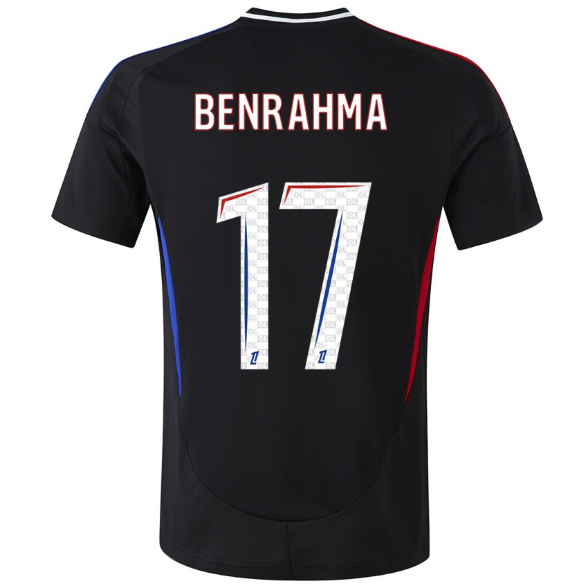 Børn Said Benrahma #17 Sort Udebane Spillertrøjer 2024/25 Trøje T-Shirt