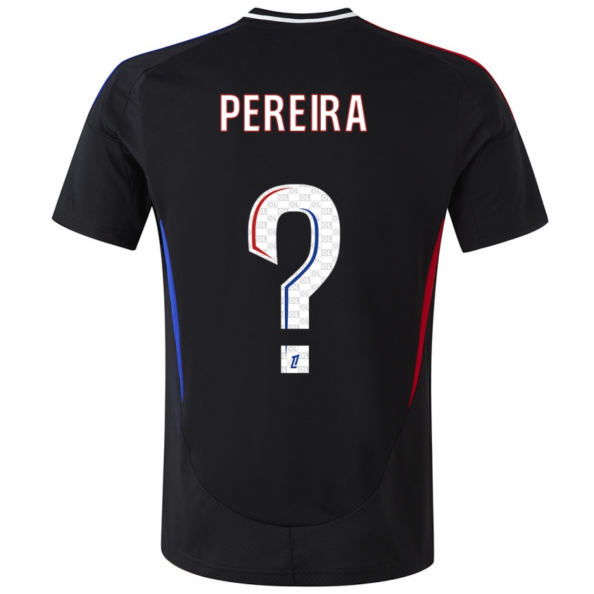 Børn Mateo Pereira #0 Sort Udebane Spillertrøjer 2024/25 Trøje T-Shirt