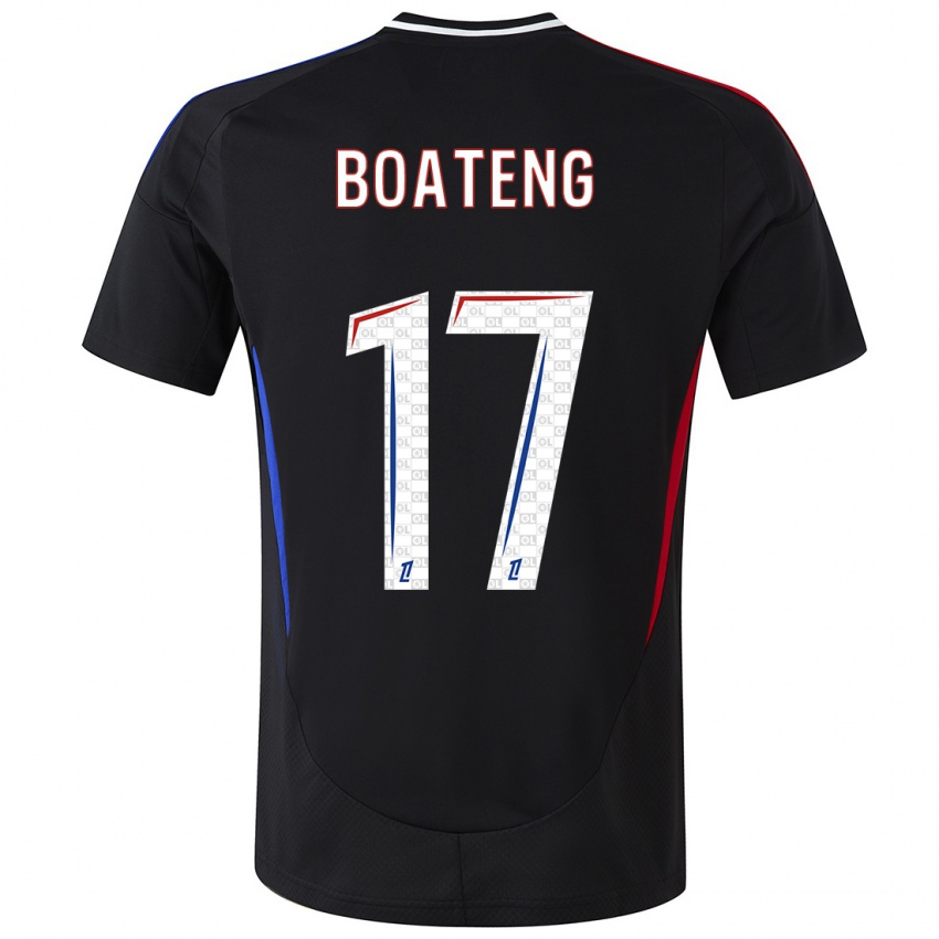 Børn Jerome Boateng #17 Sort Udebane Spillertrøjer 2024/25 Trøje T-Shirt