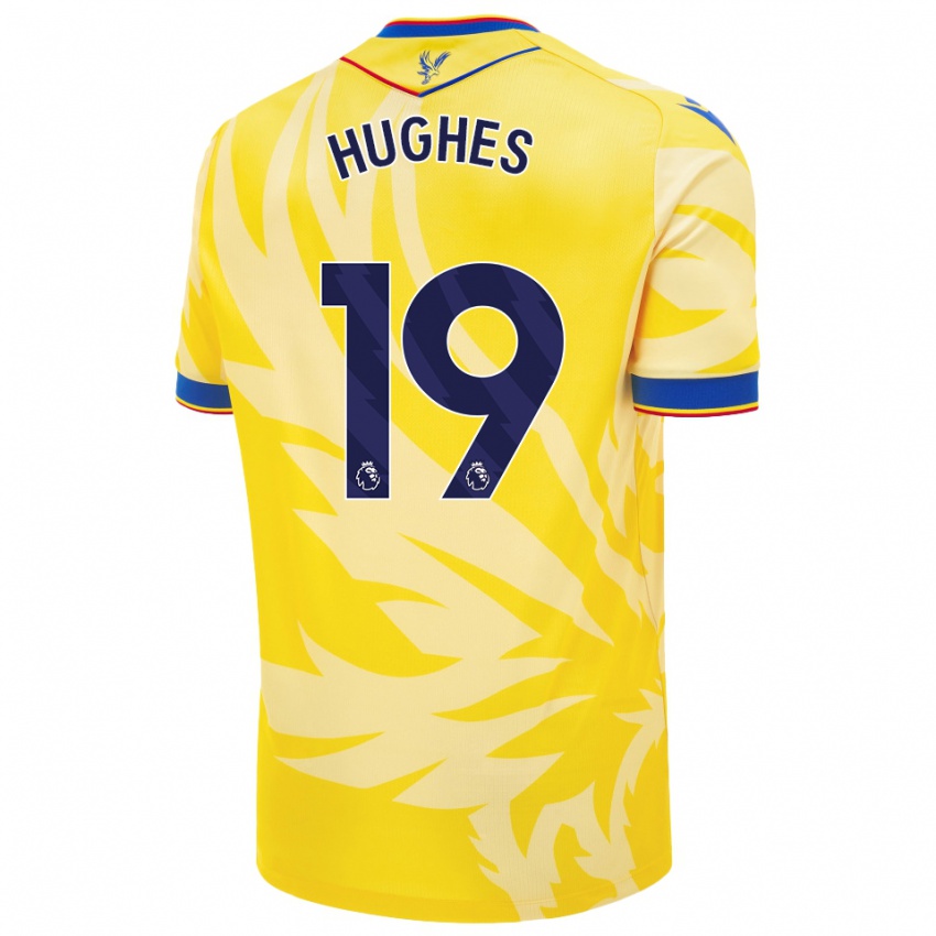 Børn Will Hughes #19 Gul Udebane Spillertrøjer 2024/25 Trøje T-Shirt