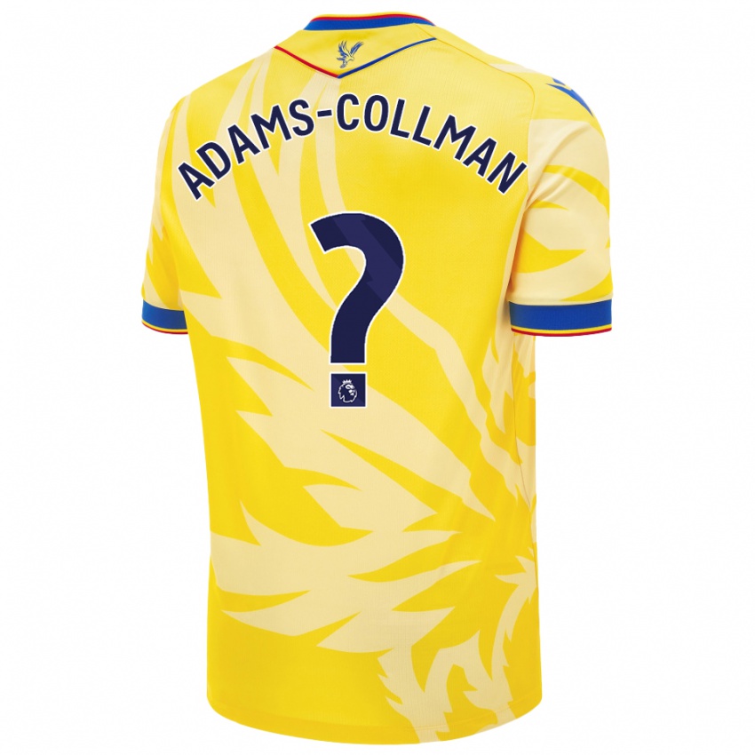 Børn Kai-Reece Adams-Collman #0 Gul Udebane Spillertrøjer 2024/25 Trøje T-Shirt