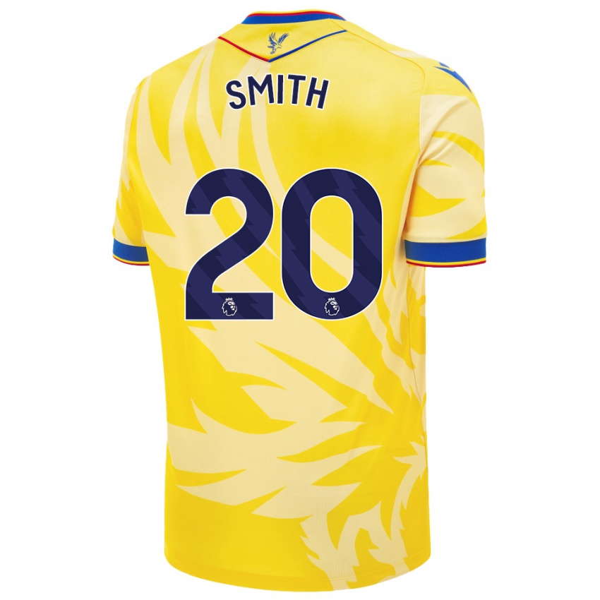 Børn Hope Smith #20 Gul Udebane Spillertrøjer 2024/25 Trøje T-Shirt