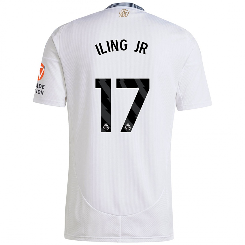 Børn Samuel Iling-Junior #17 Hvid Udebane Spillertrøjer 2024/25 Trøje T-Shirt