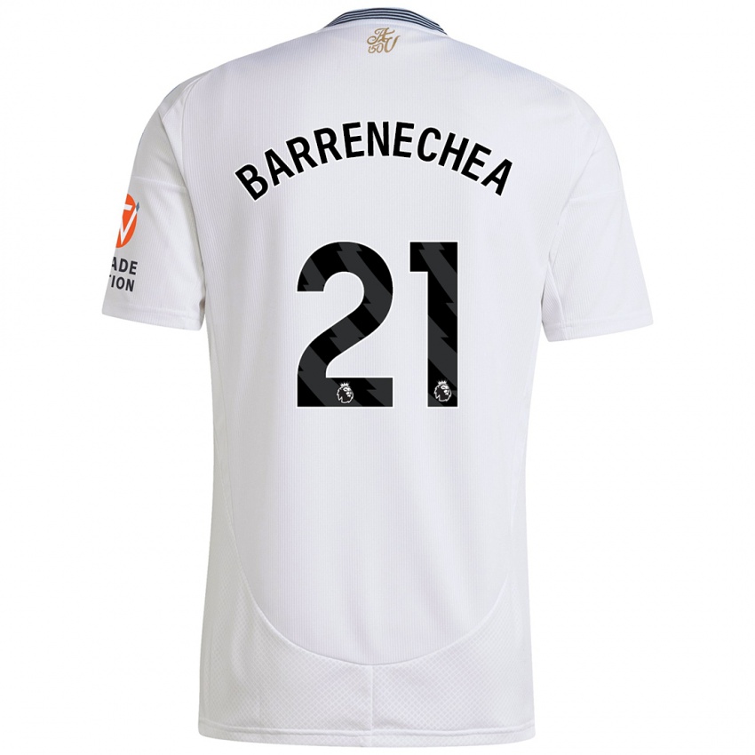 Børn Enzo Barrenechea #21 Hvid Udebane Spillertrøjer 2024/25 Trøje T-Shirt