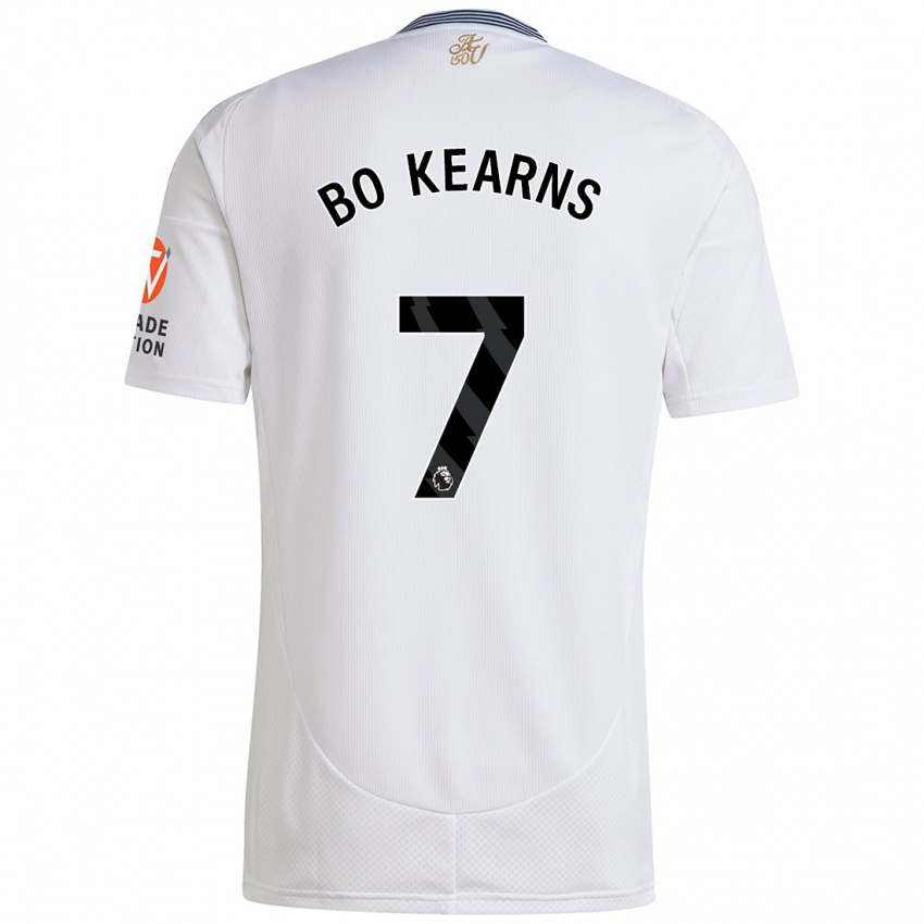 Børn Missy Bo Kearns #7 Hvid Udebane Spillertrøjer 2024/25 Trøje T-Shirt