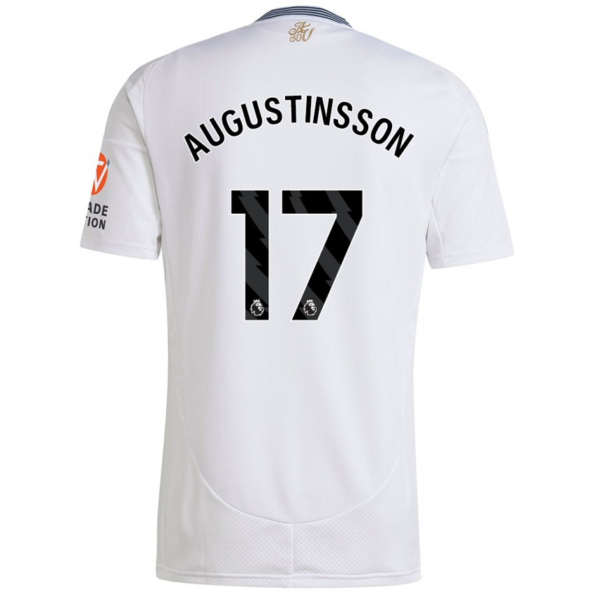 Børn Ludwig Augustinsson #17 Hvid Udebane Spillertrøjer 2024/25 Trøje T-Shirt