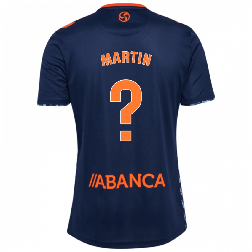 Børn Pablo Martín #0 Marineblå Udebane Spillertrøjer 2024/25 Trøje T-Shirt