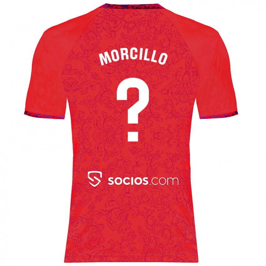 Børn Raquel Morcillo #0 Rød Udebane Spillertrøjer 2024/25 Trøje T-Shirt